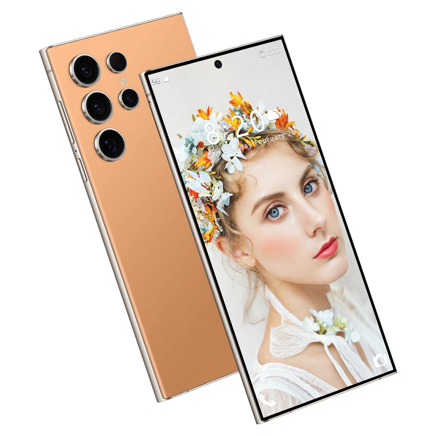 2024 Gooba Hot Selling S24 Ultra Smart Phone Original 6.6 INCH 5MP+13MP Big Screen Cellphone Built In Stylus